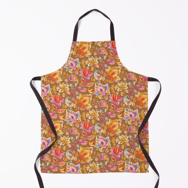 Item preview, Indian flowers designed and sold by Alessandro Remo Mazzoni Remotextiles.