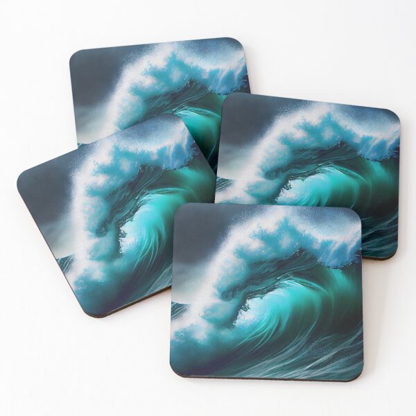 Item preview, Ocean Waves  designed and sold by AiBroughtToLife.