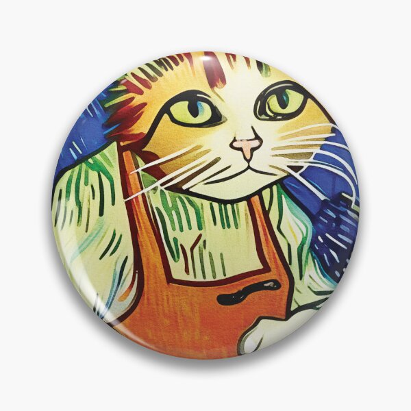 Item preview, ORANGE STRIPED CAT designed and sold by MicbellaArt.