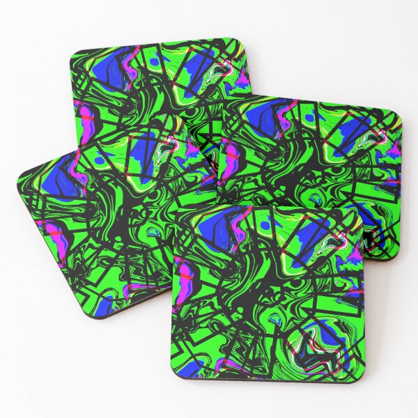 Item preview, Modern Swirly Geometric designed and sold by drape-island.