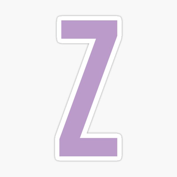 "Z" Sticker for Sale by ampp | Redbubble