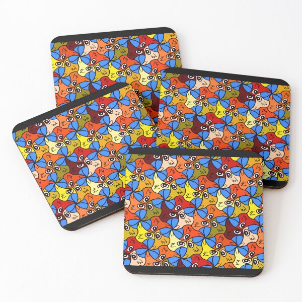 Item preview,  Cuckoo Bird Geometric Pattern designed and sold by JLCableStudio.