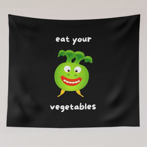 Item preview, Eat Your Vegetables designed and sold by ArtificialCraft.