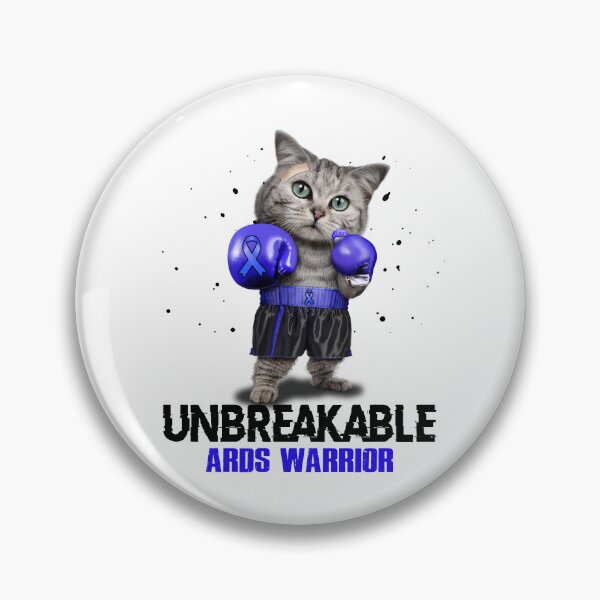 Item preview, ARDS Warrior - UNBREAKABLE - ARDS Ribbon designed and sold by EdithShop59.