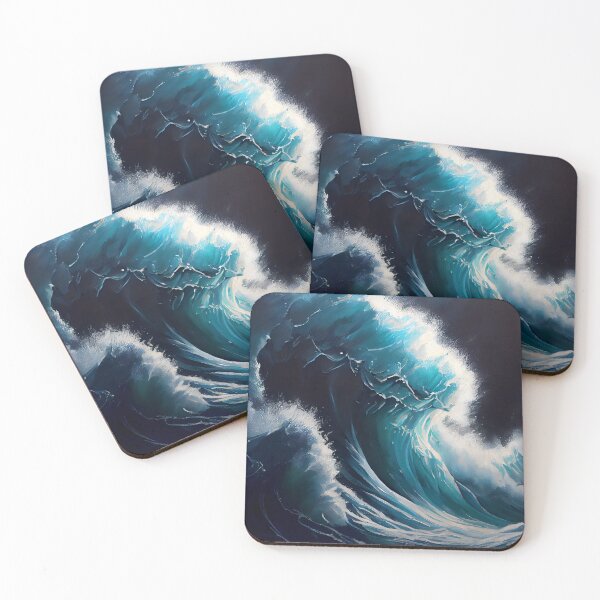 Item preview, Ocean Waves  designed and sold by AiBroughtToLife.