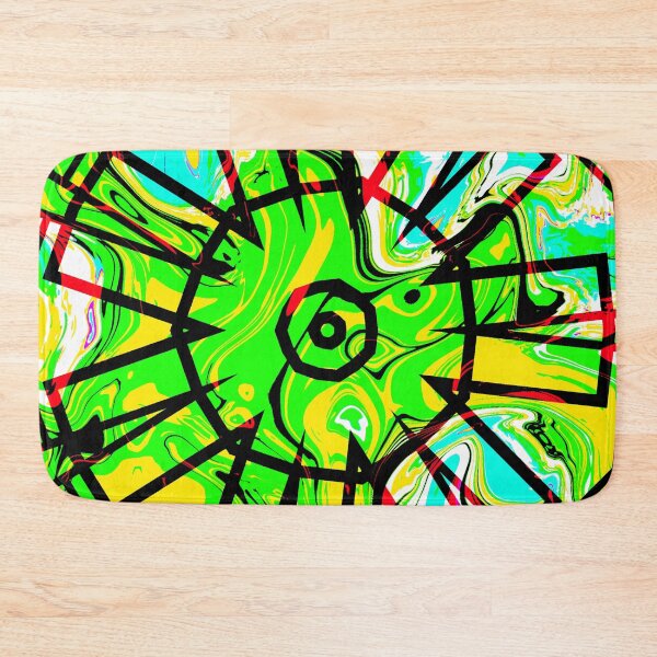 Item preview, Modern Swirly Geometric designed and sold by drape-island.