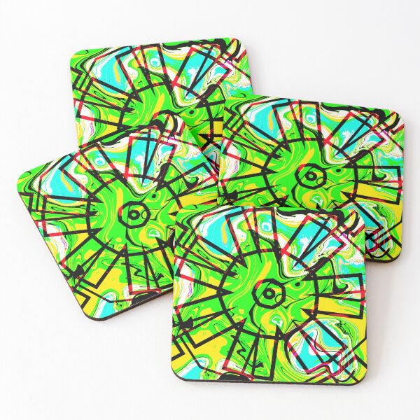 Item preview, Modern Swirly Geometric designed and sold by drape-island.