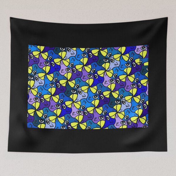Item preview, Cuckoo Bird Geometric Pattern designed and sold by JLCableStudio.
