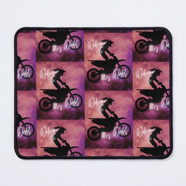 Item preview, welcome to my world,girl dirtbiker, Dirt Bikes, Girl dirt bike, Dirt Biking Woman, mx girl, girls who ride, designed and sold by Rally-Girl.