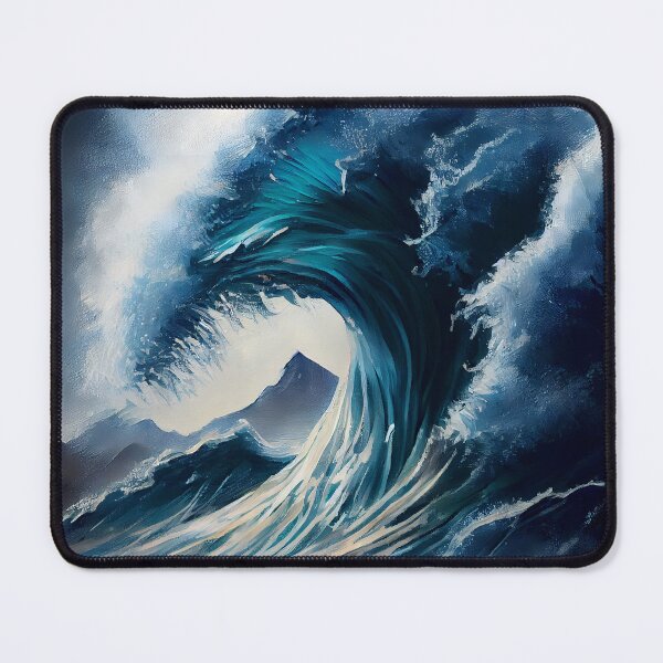 Item preview, Ocean Waves designed and sold by AiBroughtToLife.