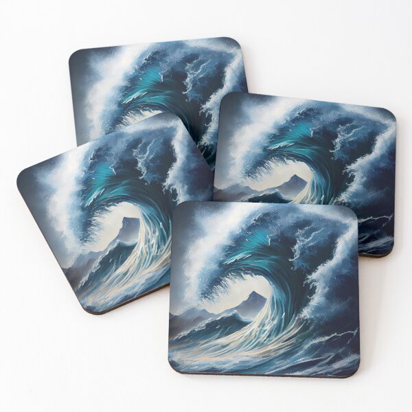 Item preview, Ocean Waves  designed and sold by AiBroughtToLife.