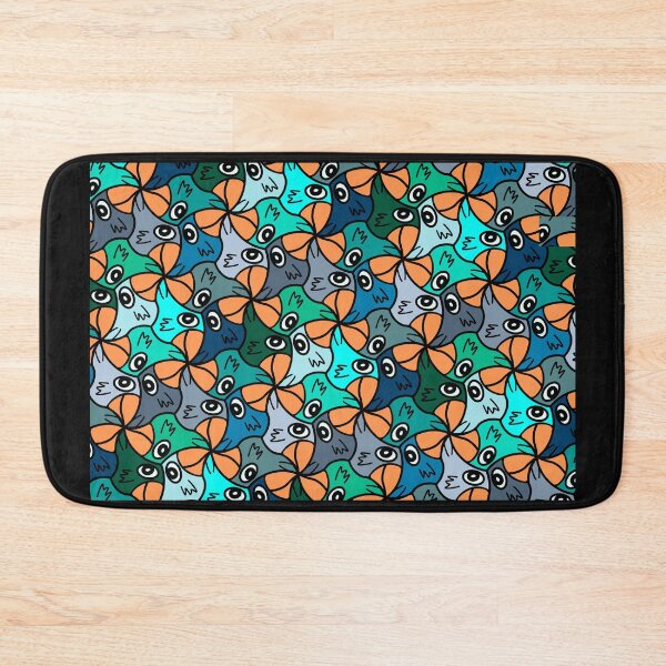 Item preview, Cuckoo Bird Geometric Pattern designed and sold by JLCableStudio.