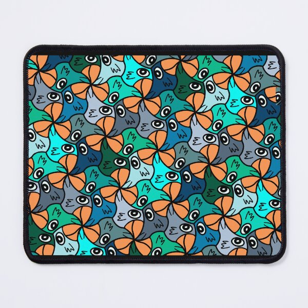Item preview, Cuckoo Bird Geometric Pattern designed and sold by JLCableStudio.