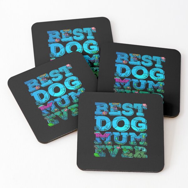 Item preview, Best Dog Mum Ever Slogan designed and sold by PetSafari.