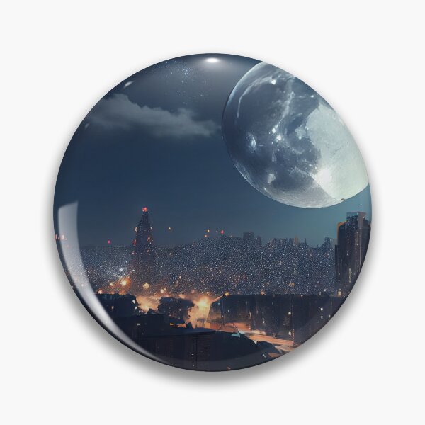 Item preview, Moonlit City designed and sold by OccultDreams.