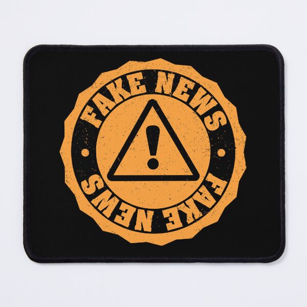 Item preview, Fake News Warning designed and sold by MtWoodsonSales.