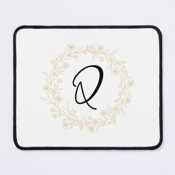 Item preview, Monogram Q In  A  Wreath Of Wildflowers designed and sold by Tasha-design.