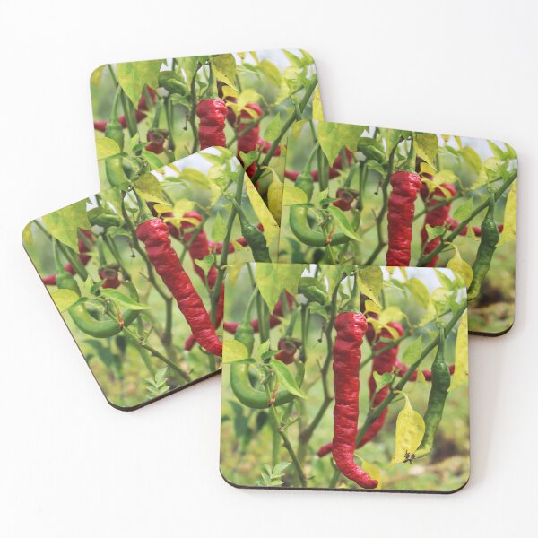 Item preview, Chillies are Hanging on the Plant. designed and sold by VgBingi.