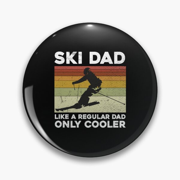 Item preview, Ski Dad like a regular dad only way cooler - Skiing Dad Retro Vintage grunge texture, Ski Dad, Ski Team,Ski Racer,Ski Club,Like A Regular Dad designed and sold by RedArtsDesign.