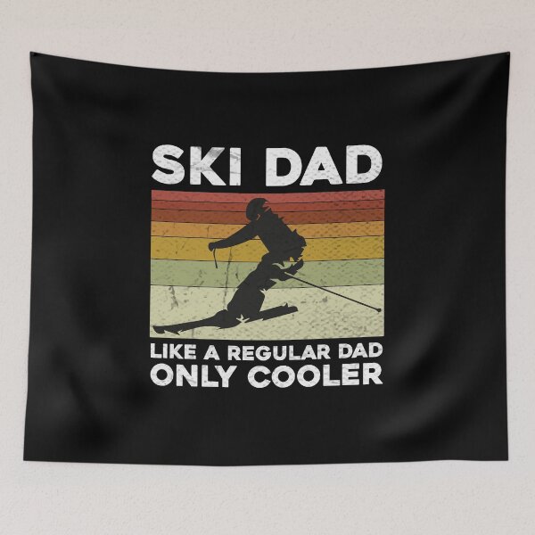 Item preview, Ski Dad like a regular dad only way cooler - Skiing Dad Retro Vintage grunge texture, Ski Dad, Ski Team,Ski Racer,Ski Club,Like A Regular Dad designed and sold by RedArtsDesign.