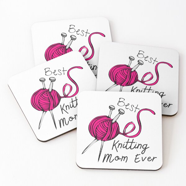 Item preview, Best Knitting Mom Ever designed and sold by Lounaadam.