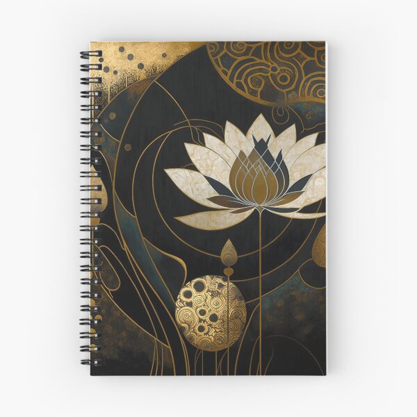 Item preview, flower and gold designed and sold by Kadhaf.