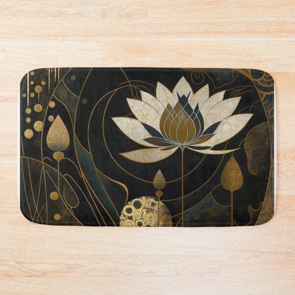 Item preview, flower and gold designed and sold by Kadhaf.