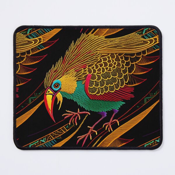 Item preview, "...Everybirdy golder birds_Embroidered Pattern...S80" designed and sold by CreArtorium.