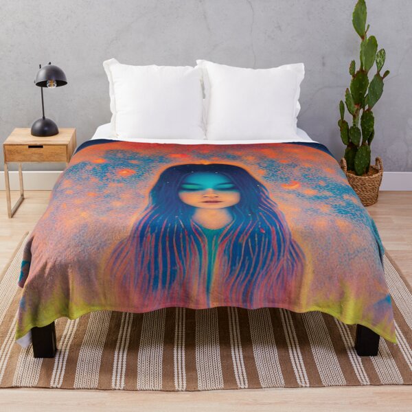 Item preview, cosmic girl in 4 elements AI designed and sold by SBlagojevic.
