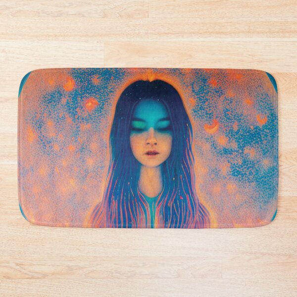 Item preview, cosmic  girl in 4 elements AI designed and sold by SBlagojevic.
