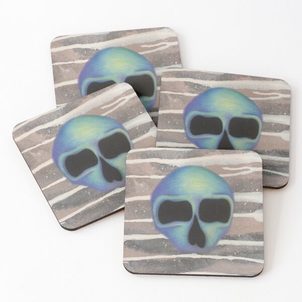 Item preview, Alien Space Skull designed and sold by Bennett Swanson.