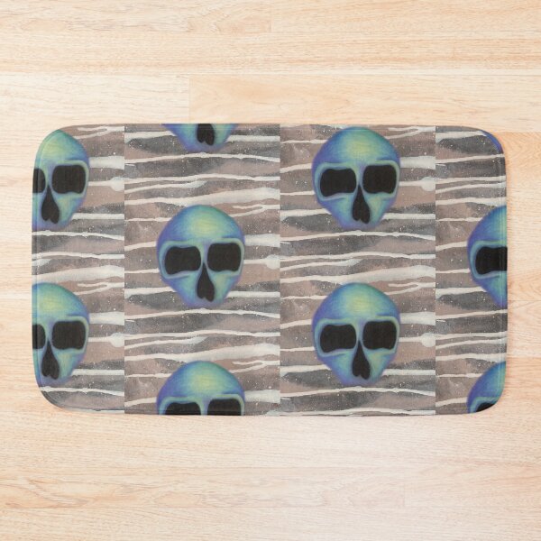 Item preview, Alien Space Skull designed and sold by Bennett Swanson.