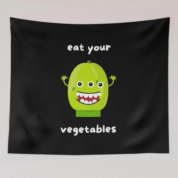 Item preview, Eat Your Vegetables designed and sold by ArtificialCraft.