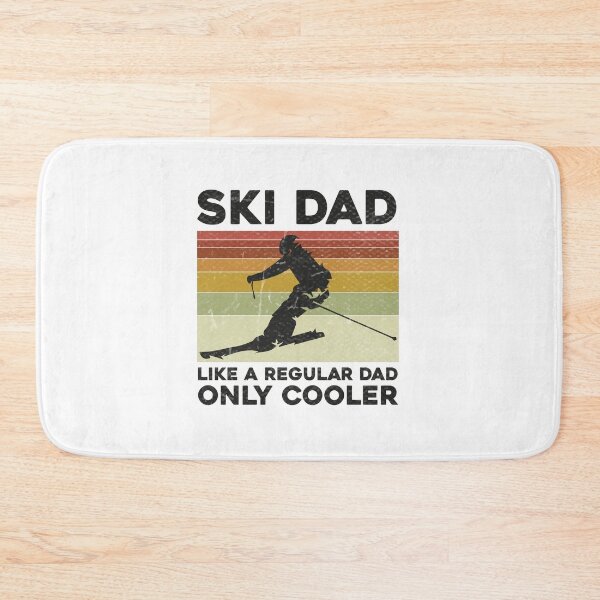 Item preview, ski dad like a regular dad only way cooler skiing dad retro vintage grunge texture, Ski Dad Like A Regular Dad But Cooler Vintage Skiing Skier, ski dad designed and sold by RedArtsDesign.