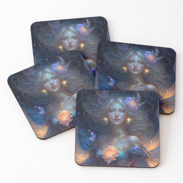 Item preview, Beautiful Blonde Girl Wearing Magical Dress designed and sold by Juliascutecornr.
