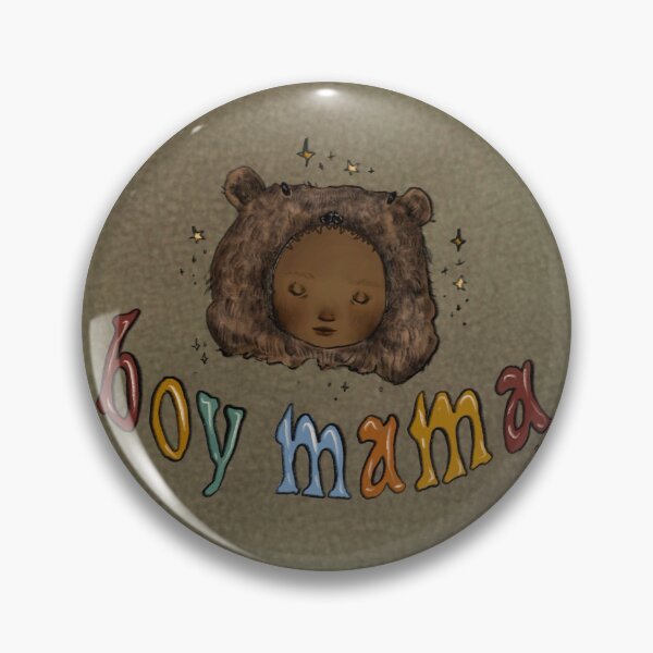 Item preview, Boy mama (dark skin tone) designed and sold by strawberry nectar.