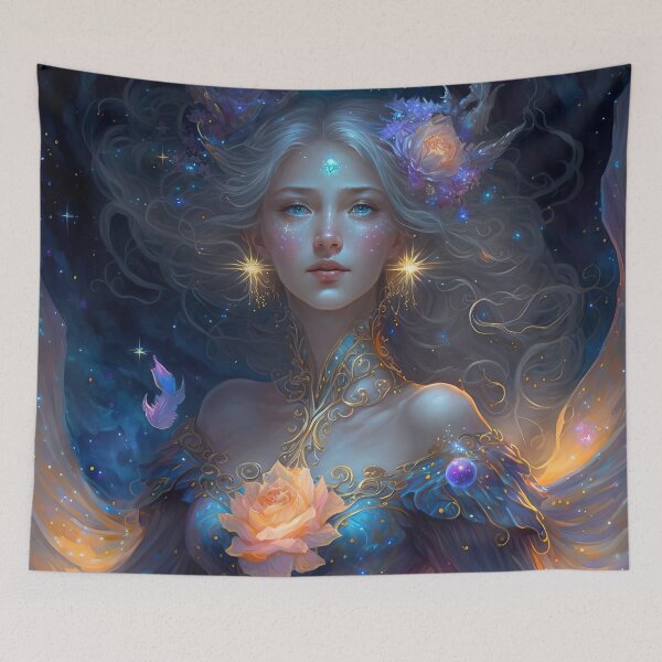 Item preview, Beautiful Blonde Girl Wearing Magical Dress designed and sold by Juliascutecornr.