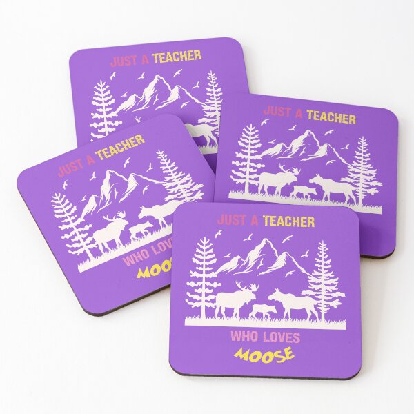 Item preview, Vintage Just A Teacher Who Loves Moose  designed and sold by PRINYOS.