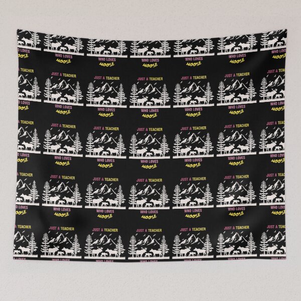 Item preview, Vintage Just A Teacher Who Loves Moose  designed and sold by PRINYOS.