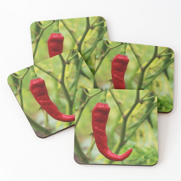Item preview, Red Chilli is Hanging on the Plant. designed and sold by VgBingi.