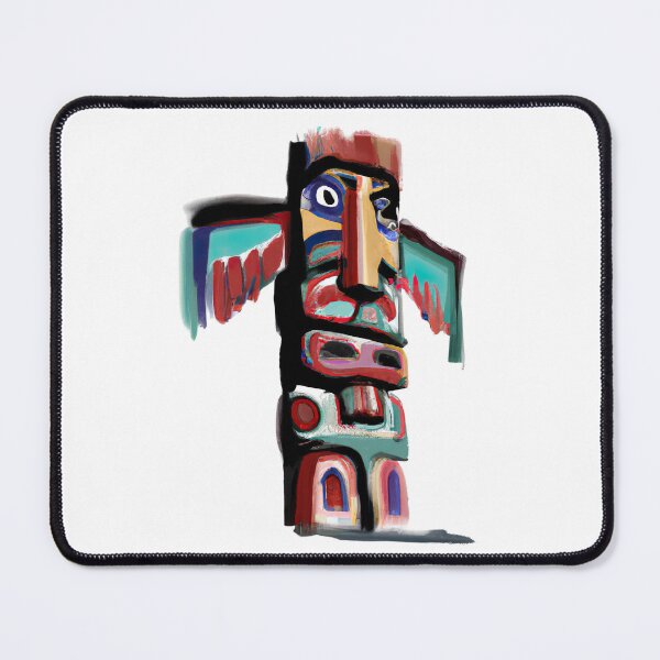 Item preview, Native American Indian Totem Pole designed and sold by ASwissBear.