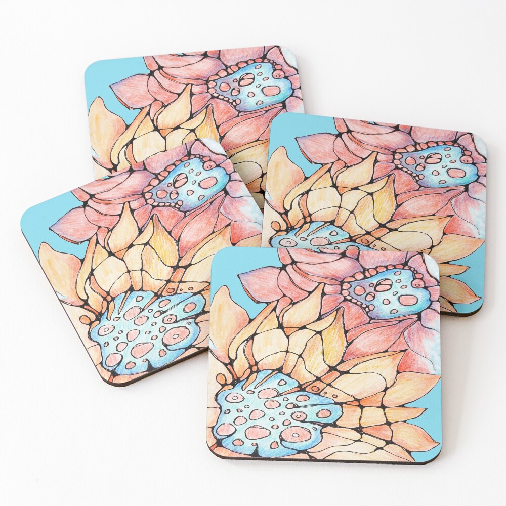 Item preview, Coasters (Set of 4) designed and sold by heartsake.