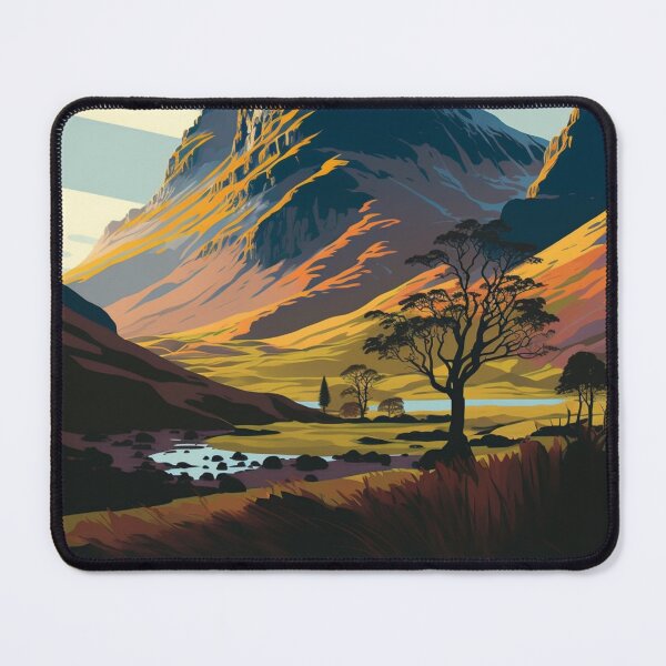 Item preview, Glencoe Serene and Peaceful designed and sold by andreipopescu.