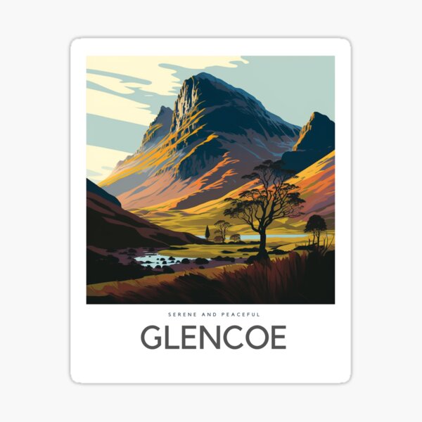 Item preview, Glencoe Serene and Peaceful designed and sold by andreipopescu.