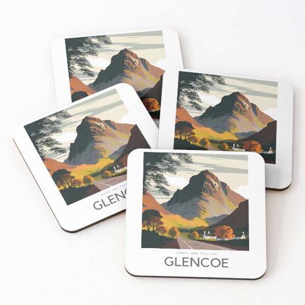Item preview, Glencoe Serene and Peaceful designed and sold by andreipopescu.