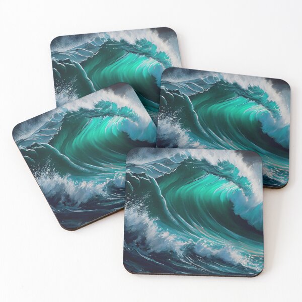 Item preview, Ocean Waves  designed and sold by AiBroughtToLife.