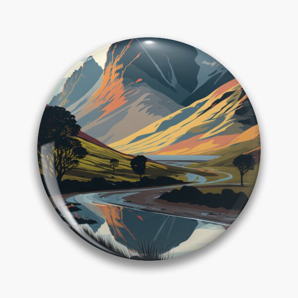 Item preview, Glencoe Serene and Peaceful designed and sold by andreipopescu.