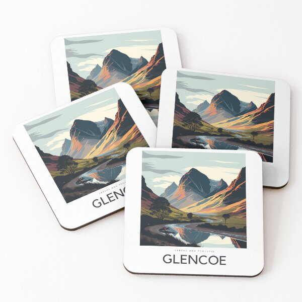 Item preview, Glencoe Serene and Peaceful designed and sold by andreipopescu.