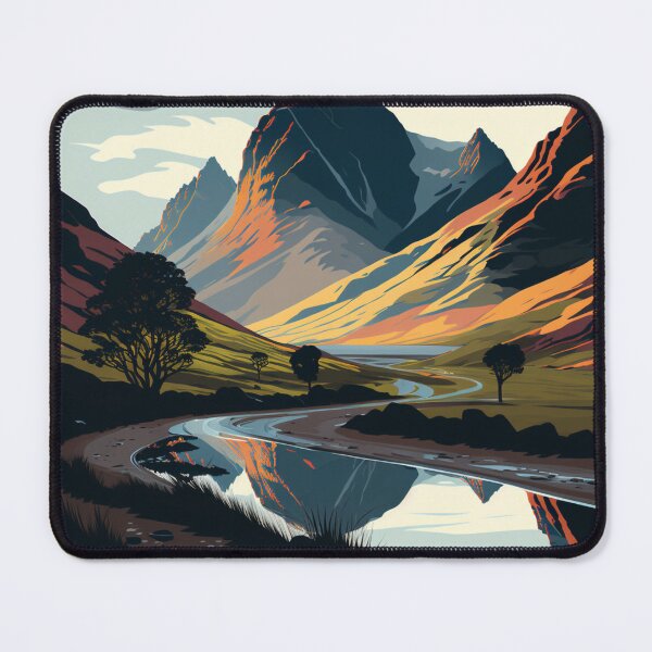 Item preview, Glencoe Serene and Peaceful designed and sold by andreipopescu.