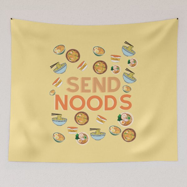 Item preview, Send Noods Funny Chef Kitchen Ramen designed and sold by mrkedi123.